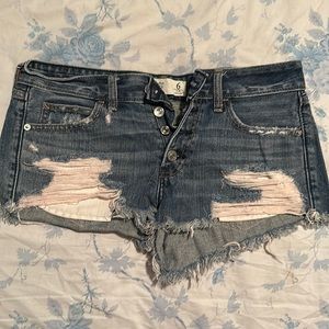 Abercrombie denim shorts